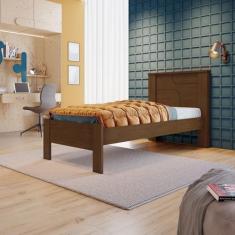 Imagem de Cama Solteiro 22cm X 107cm X 105cm Maite Cacau
