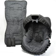 Imagem de Capa de bebê conforto E capa carrinho - poá 