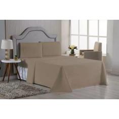 Imagem de Lençol De Cima Queen Sem Elastico 400 Fios Micropercal - Out Casa Conf