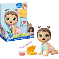 Imagem de Boneca Baby Alive A Hora da Papinha Morena - E0586 Hasbro