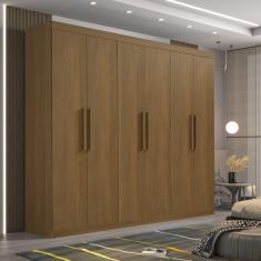Imagem de Guarda Roupa Casal 6 Portas 4 Gavetas Ipanema D Doro Moveis Cinamomo
