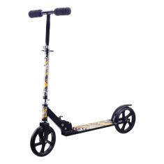 Imagem de Patinete Scooter Infantil Juvenil Dobrável Alumínio Preto