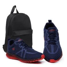 Imagem de Tênis Masculino para Treino e Caminhada + Mochila Básica: A Combinação Ideal de Estilo e Conforto-Masculino