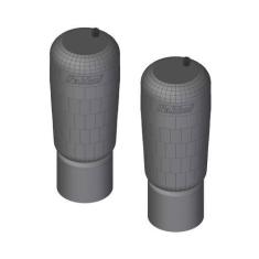 Imagem de Bolsa Pneumática Suspensão Eixo s Sensor MB Axor Import 2 Un - Fabbof 