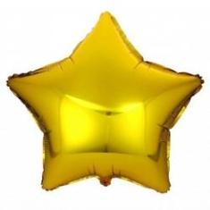 Imagem de Balão Estrela Metalizado Dourado