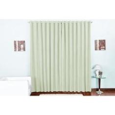 Imagem de Cortina Duda Para Varão Simples 3,00m x 2,80m Oxford Palha