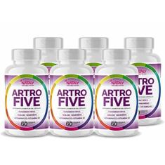 Imagem de Kit Com 6 - Artrofive Colágeno Tipo 2 + Magnésio e Vitaminas 60 Capsulas de 500mg Nataly