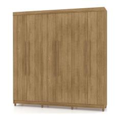 Imagem de Guarda Roupa Casal 6 Portas 218 cm Elegância Nature - Pallazio