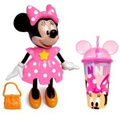 Imagem de Boneca Minnie Conta Histórias Elka e Copo de Orelha Infantil