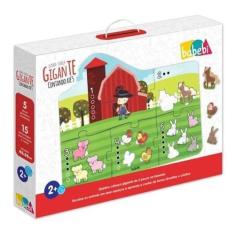 Imagem de Quebra Cabeça Gigante Fendinha Contando Até 5 - Babebi