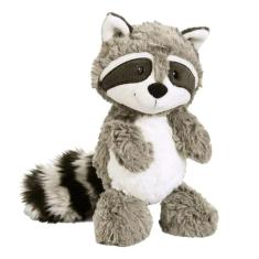 Imagem de Brinquedo de pelúcia Raccoon de 28 cm, poliéster, macio e lavável - Kiwii Gifts