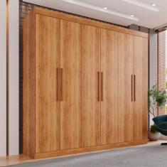 Imagem de Guarda-Roupa Casal 6 Portas 4 Gavetas Roma - Mais Móveis