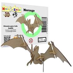 Imagem de Brinquedo Quebra Cabeça 3D Morcego Mdf