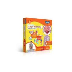 Imagem de Quebra Cabeca Grandao Explorando O Corpo Humano 120 Pecas Toyster
