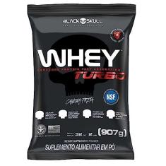 Imagem de Whey Turbo Refil (907g) - Baunilha - Black Skull, Black Skull