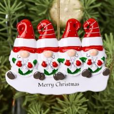 Imagem de witfox Conjunto de enfeites de gnomo de Natal 2024