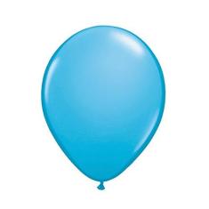Imagem de Balão Neon Azul - 9 Polegadas - 30 unidades