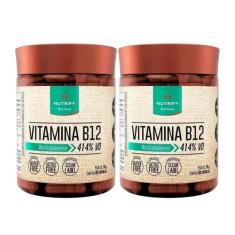 Imagem de 2X Vitamina B12 Vegana Nutrify 60 Cáps Metilcobalamina 414% Vd