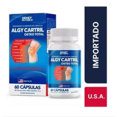 Imagem de Colágeno Tipo Ii Algy Cartril Osteo Total Made In Usa 60 Cápsulas Sidn