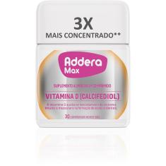 Imagem de Suplemento Alimentar Addera Max Vitamina D 30 Comprimidos 30 Comprimidos