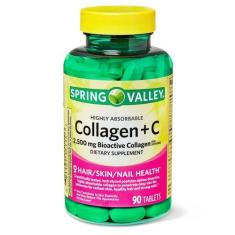 Imagem de Colageno Verisol 2500Mg + Vitamina C (90 Tabs) Spring Valley