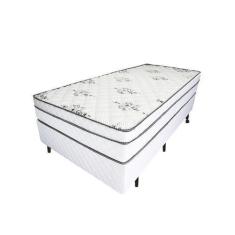 Imagem de Cama Box Solteirão - Colchão Mônaco - Mola Ensacada - 96X203x64cm - Re