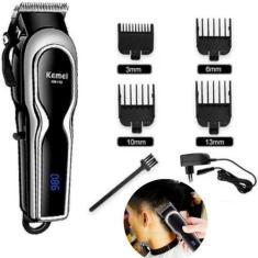 Imagem de Máquina Kemei Km-119 Para Corte Profissional Digital - LIPPIN