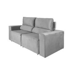 Imagem de Sofá Retrátil E Reclinável Vilma 1,50 M Casavezi Decor Suede Veludo Ci