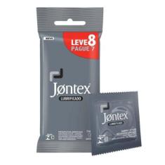 Imagem de Preservativo Jontex Lubrificado Leve 8 Pague 7 Unidades