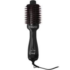 Imagem de Escova secadora Gama Italy Eleganza Plus Bivolt Ceramic Ion, Preto, Bi