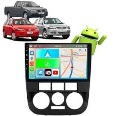 Imagem de Kit Multimídia Android 9" CarPlay Gol Saveiro Volkswagen G4 2005-2008 
