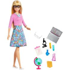 Imagem de Boneca Barbie Teacher Pre-Kindergarten com 3 acessórios
