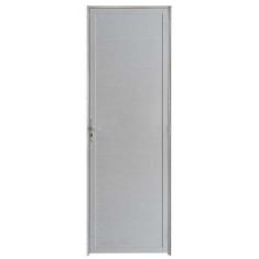 Imagem de Porta Lambril de Alumínio Branco Hale Esquadrias - Lado Direito - 2.10