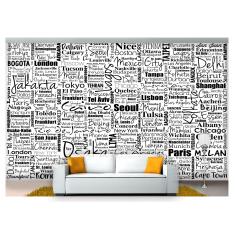 Imagem de Papel De Parede Nomes Cidades Capitais Mundo  Ncd194