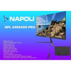 Imagem de Monitor 24 Napoli NPL-24RS400 Pro 75HZ/1MS/Slim/FHD