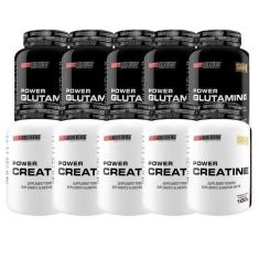 Imagem de Kit 5X Power Glutamine 100G+ 5X Power Creatine 100G - Bodybuilders