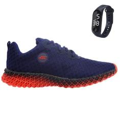 Imagem de Tênis Masculino Para Academia Caminhada Sola Reta Com Relógio GT2 w-Masculino