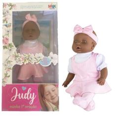 Imagem de Boneca Judy Negra Minha 1ª Oração Reza O Pai Nosso Milk 674 - Milk Bri