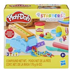 Imagem de Massa de Modelar Play-Doh Hasbro Starters Kit Inicial Fábrica Divertida