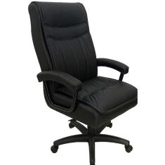 Imagem de Cadeira Presidente para Escritório com Mola Ensacada Preto