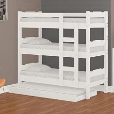 Imagem de Treliche Madeira Maciça Com Auxiliar Branca Esmeralda Nemargi