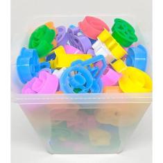 Imagem de Kit 25 Molde Massinha Modelar Escola Infantil Numero - Vendeu Bem