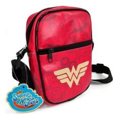 Imagem de Bolsa Shoulder Bag Oficial Mulher Maravilha Dc Moda Geek - Sude Presen