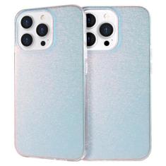 Imagem de GANGANPRO Capa de telefone compatível com iPhone Xs/X, fluorescente, iridescente, holográfico, gradiente, TPU (poliuretano termoplástico), capa traseira fina à prova de choque, 5,8 polegadas