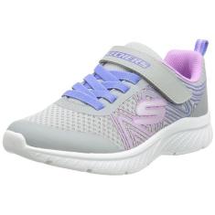 Imagem de Skechers Tênis feminino Microspec Plus Swirl Sweet, Cinza/Multi, 16