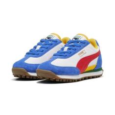 Imagem de PUMA Tênis infantil unissex Easy Rider (criança pequena), Puma Branco/vermelho PUMA, 14