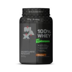 Imagem de 100% Whey (900g) - Sabor: Cappuccino - Max Titanium
