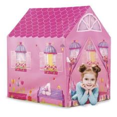Imagem de Barraca Minha Casinha Tenda Cabana Infantil Menina Rosa Toca Dm Toys D