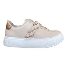 Imagem de Tenis Via Marte Casual Plaftaforma Conforto 2313907 Aveia-Feminino