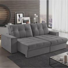 Imagem de Sofá Retrátil 3 Lugares 190cm Palace Estofart